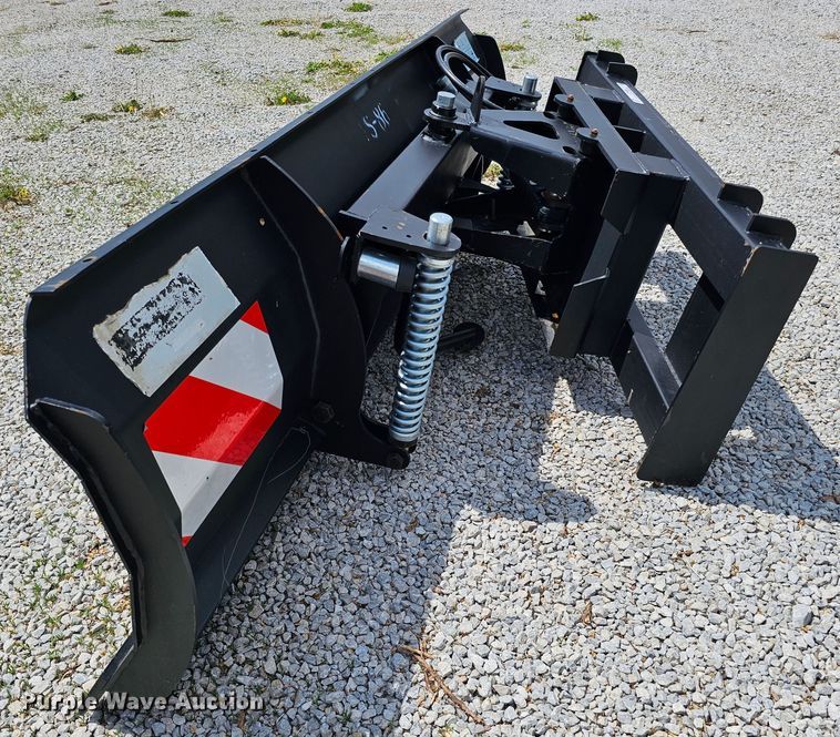 image for item LE9400 86" W skid steer snow plow