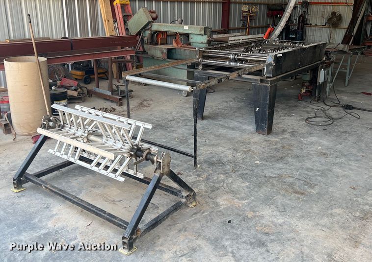 image for item LG9124 Masterson  cold form ribbed panel roll former