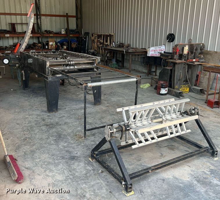 image for item LG9124 Masterson  cold form ribbed panel roll former