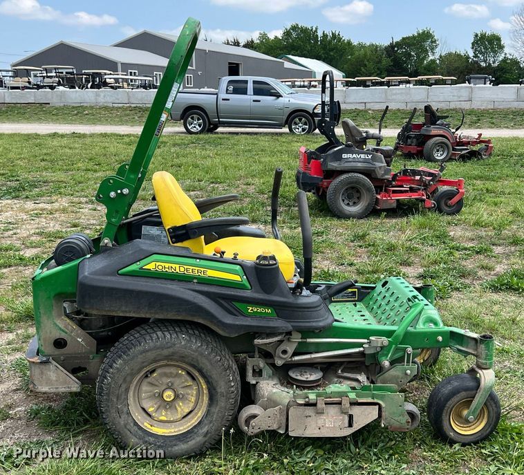 image for item LG9134 John Deere Z920M  ZTR lawn mower