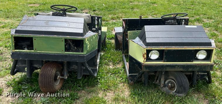 image for item LG9137 (2) Cushman golf carts