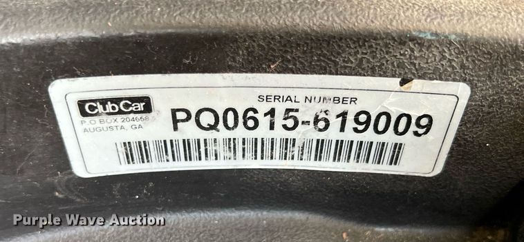 image for item LG9140 Club Car  golf cart