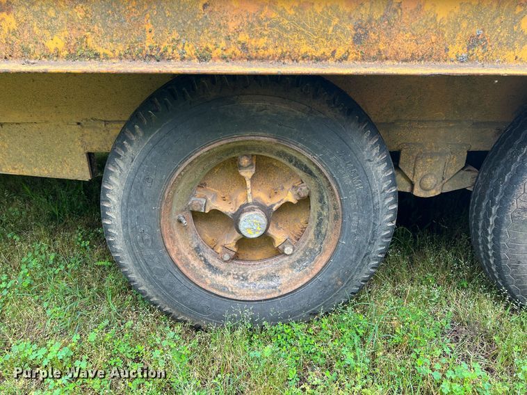 image for item LG9180 Shop built  equipment trailer