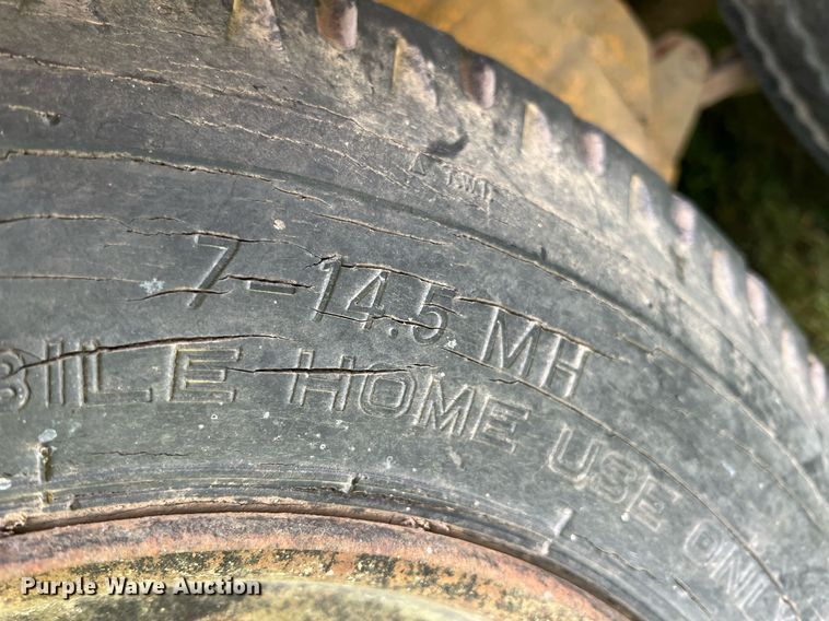 image for item LG9180 Shop built  equipment trailer