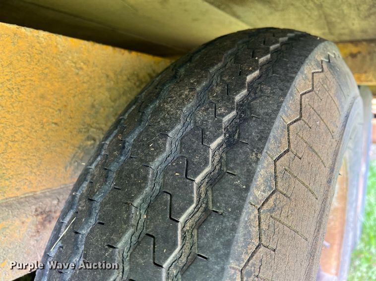 image for item LG9180 Shop built  equipment trailer