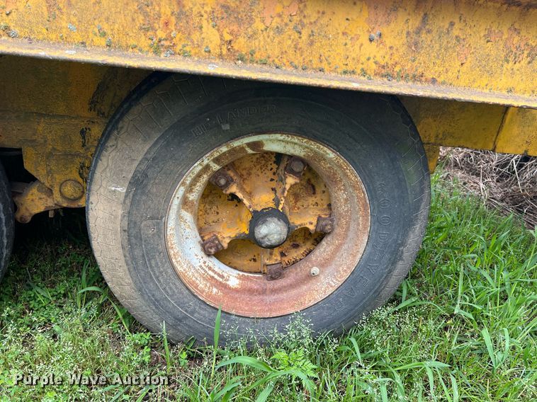 image for item LG9180 Shop built  equipment trailer