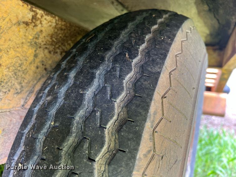 image for item LG9180 Shop built  equipment trailer