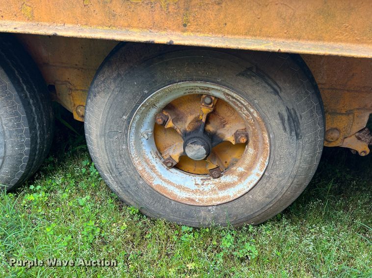 image for item LG9180 Shop built  equipment trailer