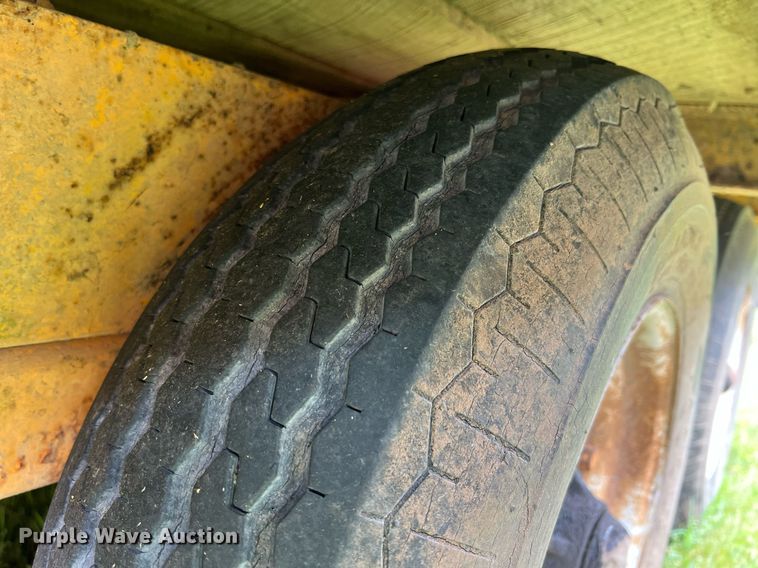 image for item LG9180 Shop built  equipment trailer