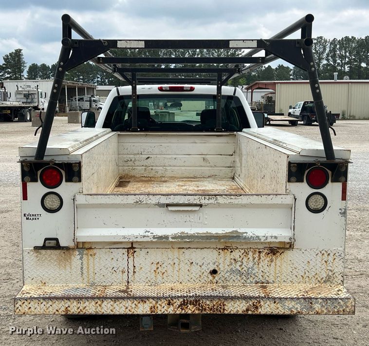 image for item LG9188 2012 GMC Sierra 2500HD  Crew Cab utility bed pickup truck