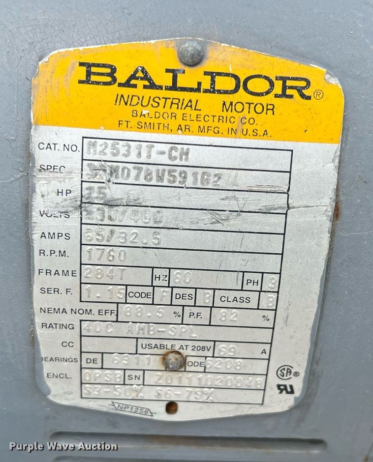 image for item LG9192 Gardner Denver  air compressor