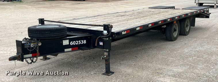 image for item LG9202 2015 H&H Trailers  equipment trailer