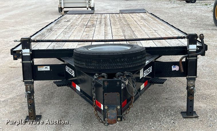 image for item LG9202 2015 H&H Trailers  equipment trailer