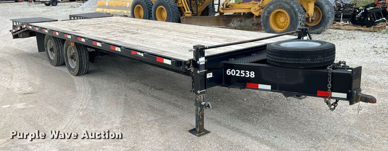 image for item LG9202 2015 H&H Trailers  equipment trailer