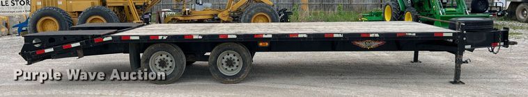 image for item LG9202 2015 H&H Trailers  equipment trailer