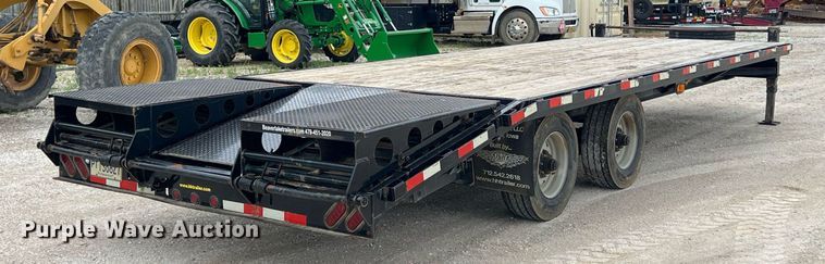 image for item LG9202 2015 H&H Trailers  equipment trailer