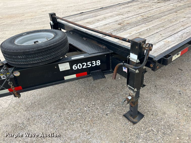 image for item LG9202 2015 H&H Trailers  equipment trailer