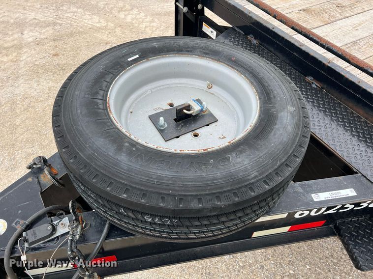 image for item LG9202 2015 H&H Trailers  equipment trailer