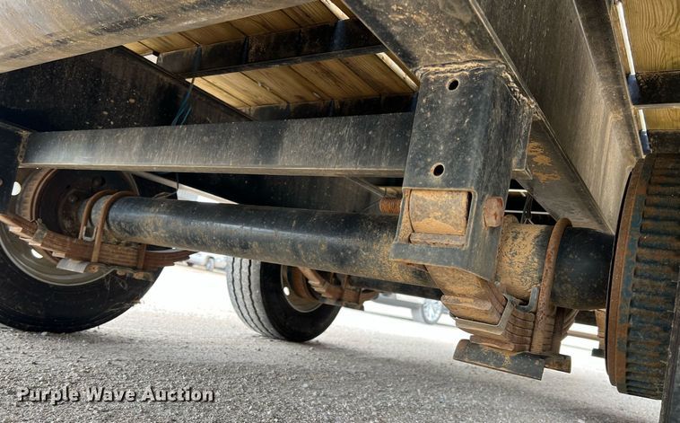 image for item LG9202 2015 H&H Trailers  equipment trailer