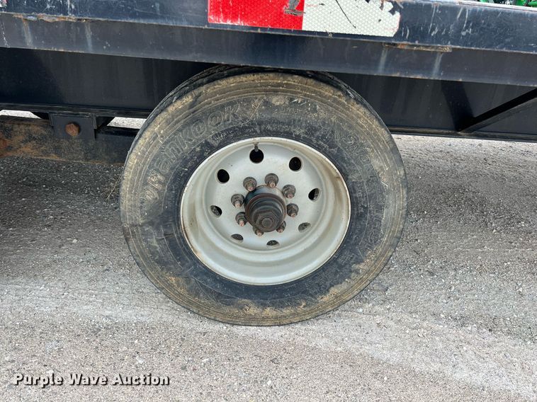 image for item LG9202 2015 H&H Trailers  equipment trailer