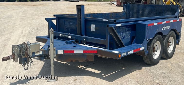 image for item LG9230 2015 Air Tow D12  dump trailer