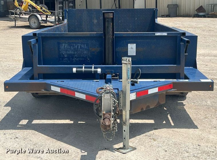 image for item LG9230 2015 Air Tow D12  dump trailer