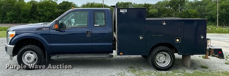 image for item LG9242 2012 Ford F350 Super Duty  SuperCab utility bed pickup truck