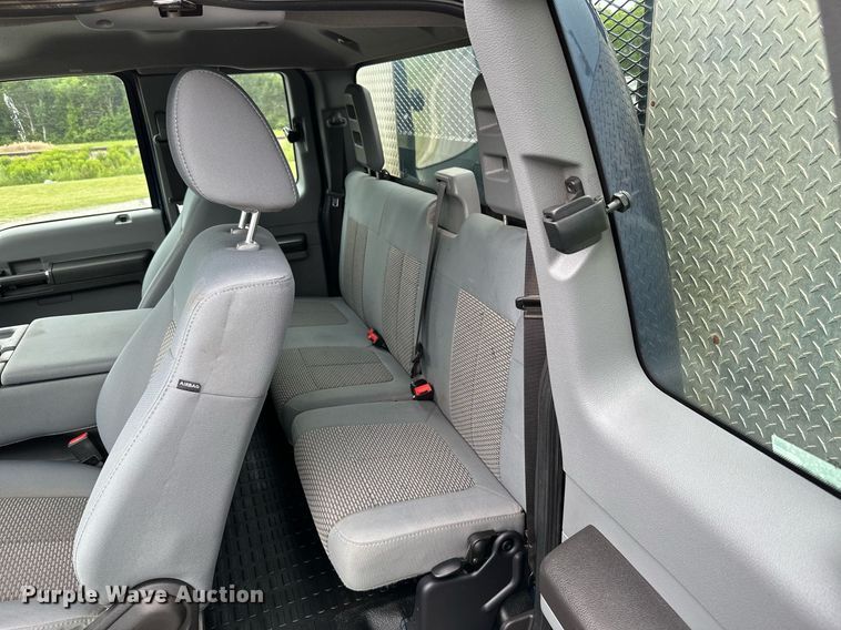 image for item LG9242 2012 Ford F350 Super Duty  SuperCab utility bed pickup truck