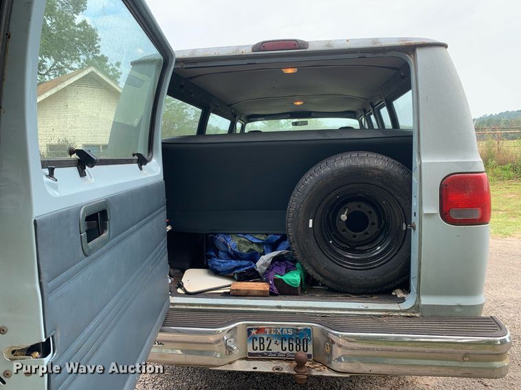 image for item LH9637 1996 Dodge Ram 3500  van