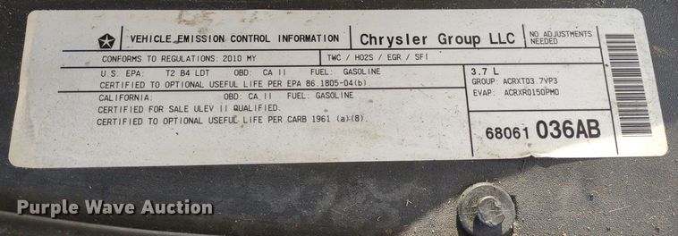 image for item LL9062 2010 Jeep Liberty Limited  SUV