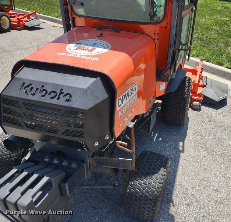 image for item LL9168 2020 Kubota F3990  lawn mower