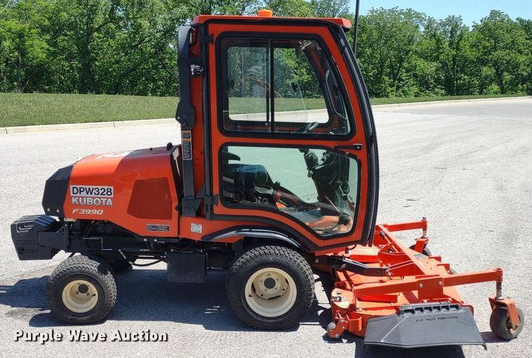 image for item LL9169 2020 Kubota F3990  lawn mower