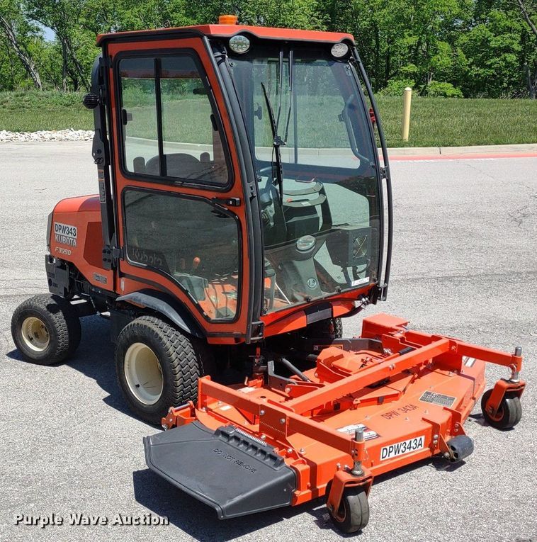 image for item LL9170 2019 Kubota F3990  lawn mower