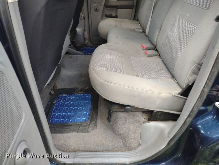 image for item LL9186 2009 Dodge Ram 3500HD  Quad Cab bale bed pickup truck