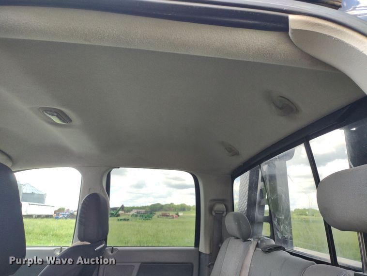 image for item LL9186 2009 Dodge Ram 3500HD  Quad Cab bale bed pickup truck