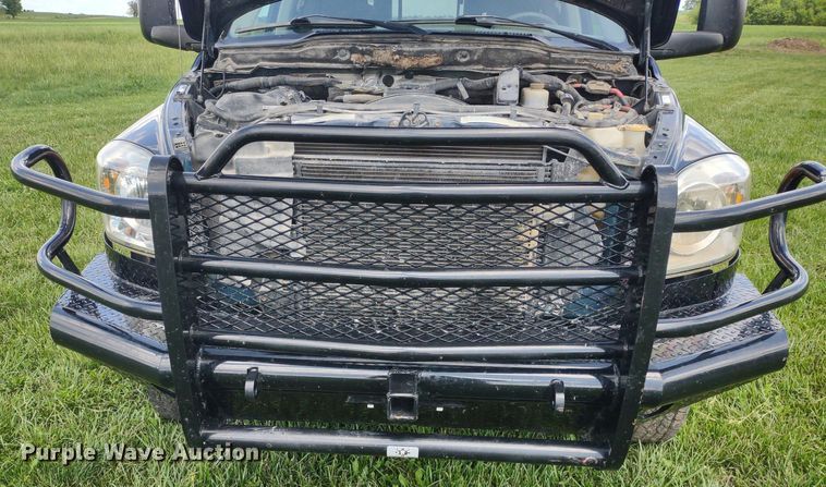 image for item LL9186 2009 Dodge Ram 3500HD  Quad Cab bale bed pickup truck