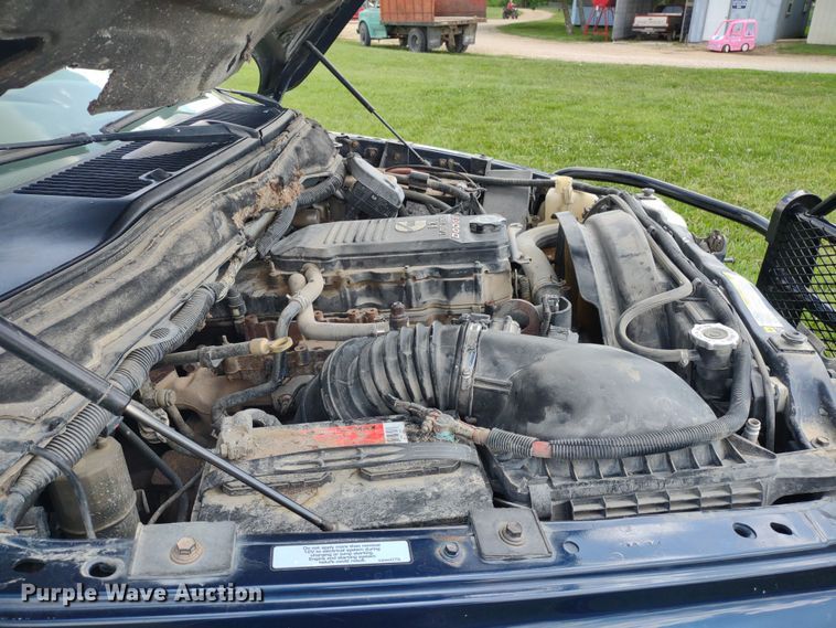 image for item LL9186 2009 Dodge Ram 3500HD  Quad Cab bale bed pickup truck