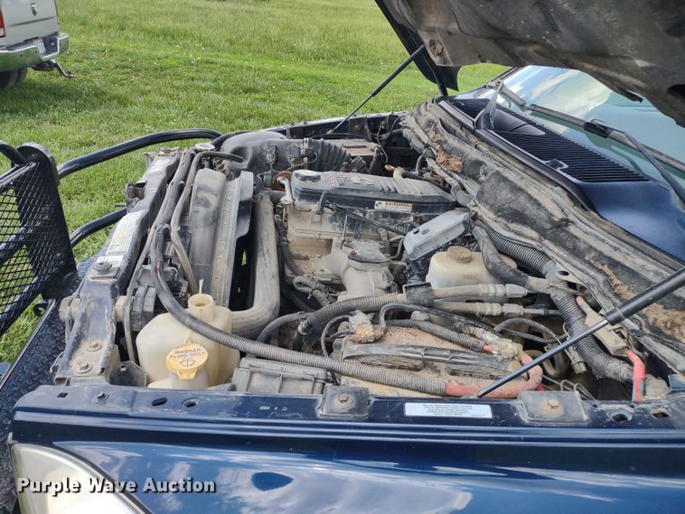 image for item LL9186 2009 Dodge Ram 3500HD  Quad Cab bale bed pickup truck