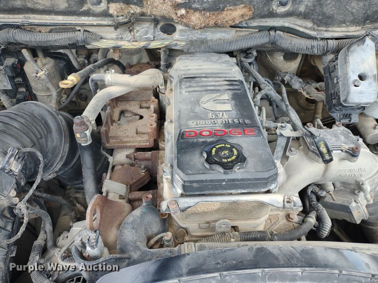 image for item LL9186 2009 Dodge Ram 3500HD  Quad Cab bale bed pickup truck