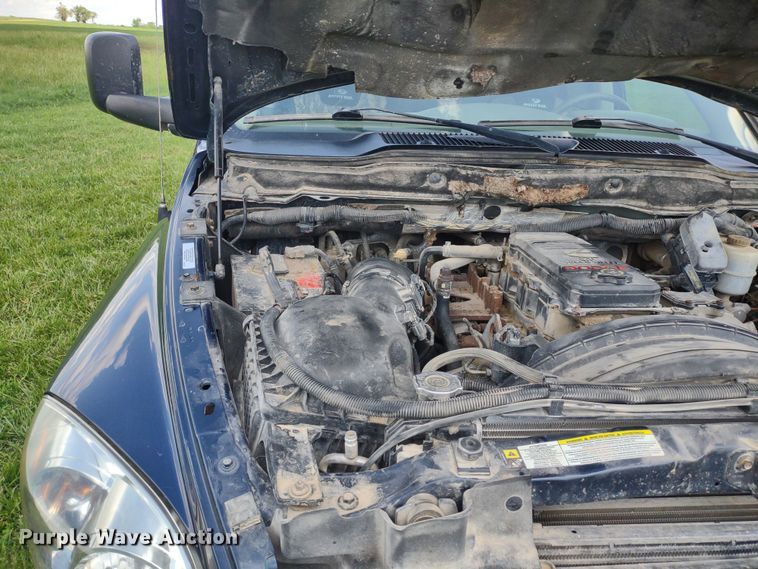 image for item LL9186 2009 Dodge Ram 3500HD  Quad Cab bale bed pickup truck