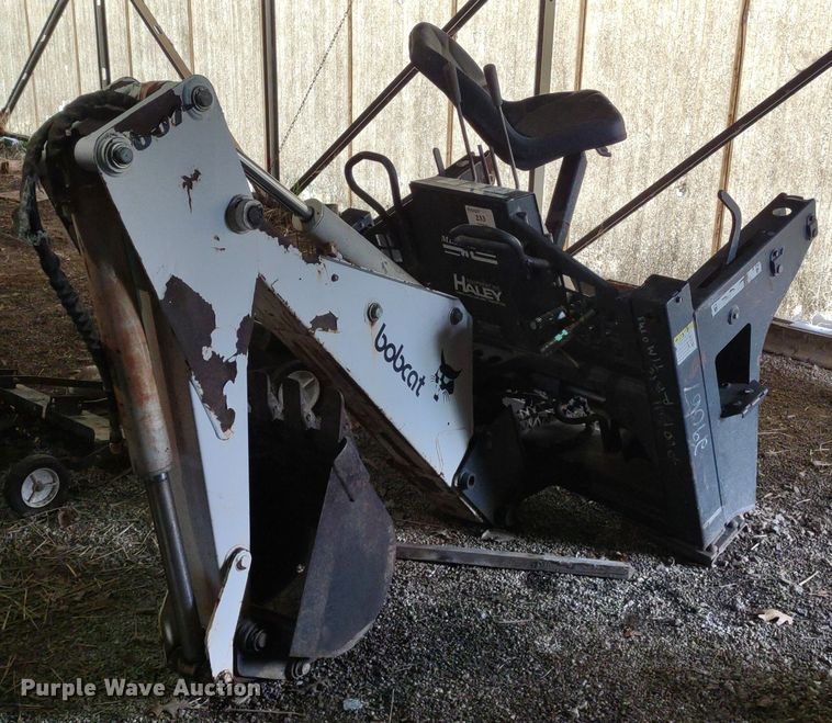 image for item LL9193 Bobcat 607  skid steer backhoe