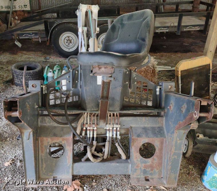 image for item LL9193 Bobcat 607  skid steer backhoe