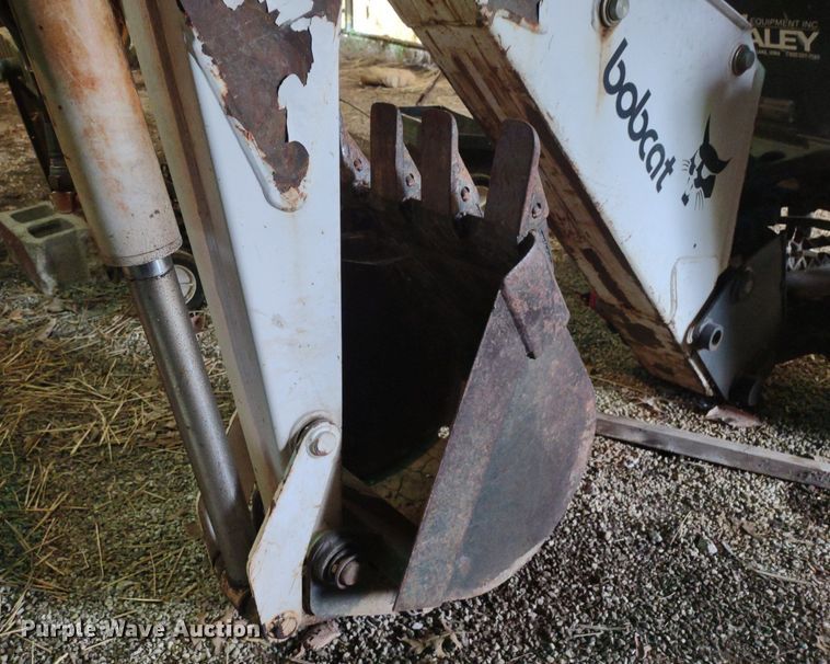 image for item LL9193 Bobcat 607  skid steer backhoe