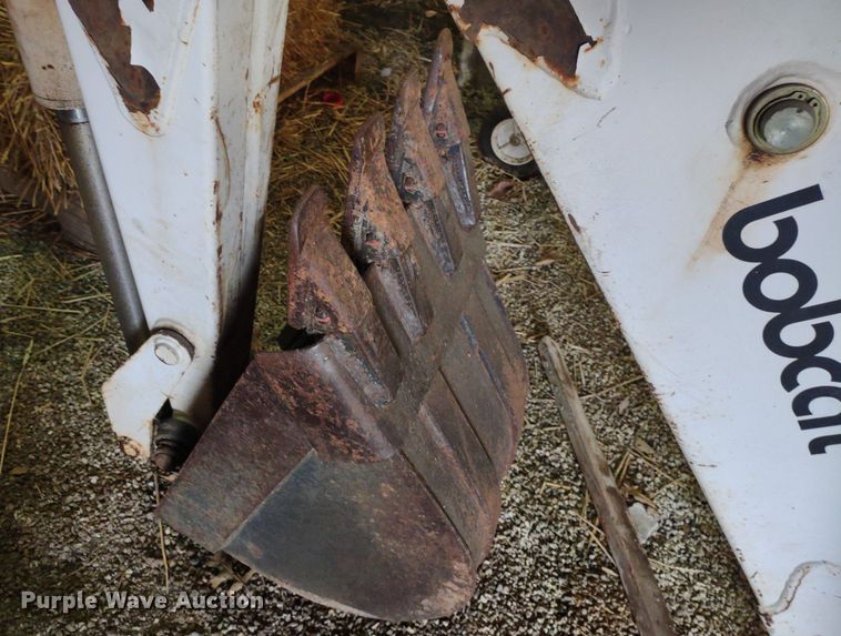 image for item LL9193 Bobcat 607  skid steer backhoe