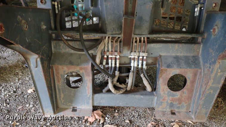 image for item LL9193 Bobcat 607  skid steer backhoe