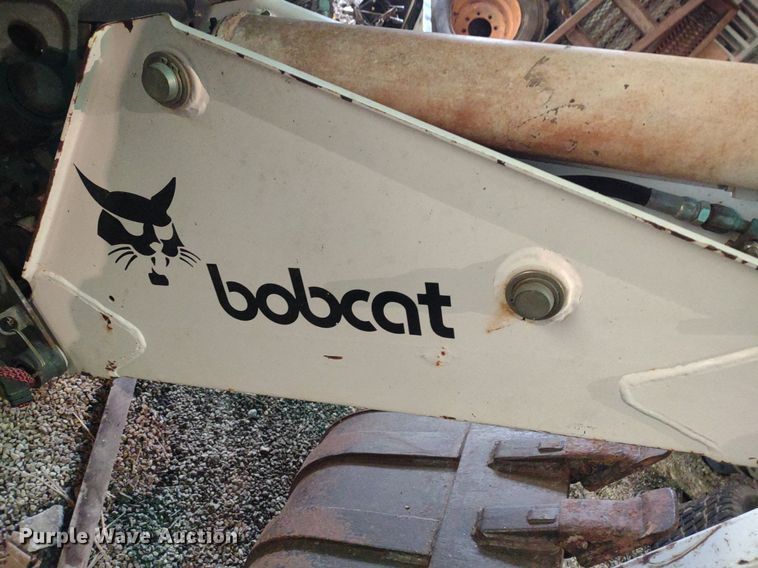 image for item LL9193 Bobcat 607  skid steer backhoe