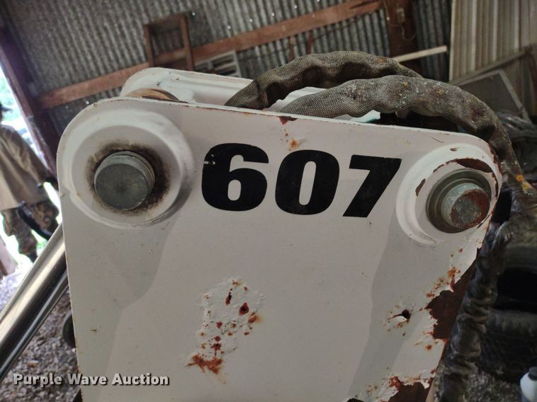 image for item LL9193 Bobcat 607  skid steer backhoe