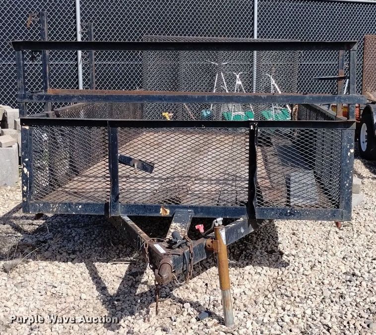 image for item LP9600 Shop built  utility trailer