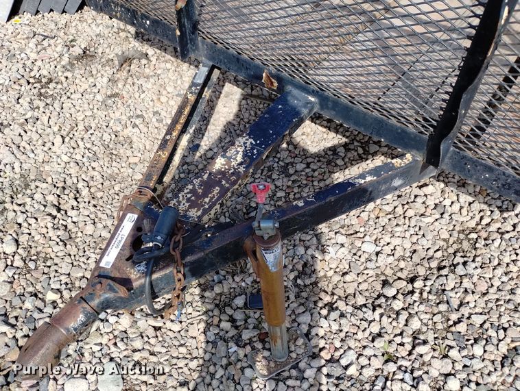 image for item LP9600 Shop built  utility trailer