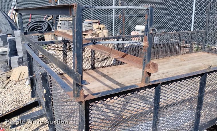 image for item LP9600 Shop built  utility trailer